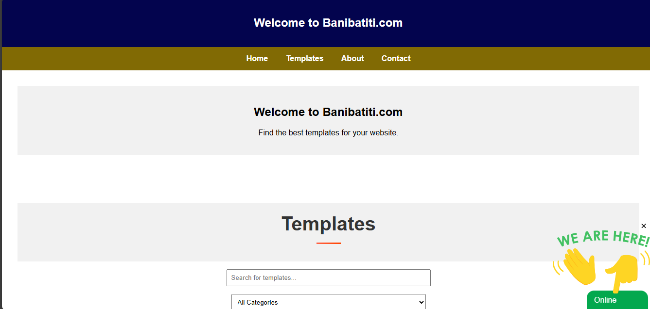 Banibatiti.com Project
